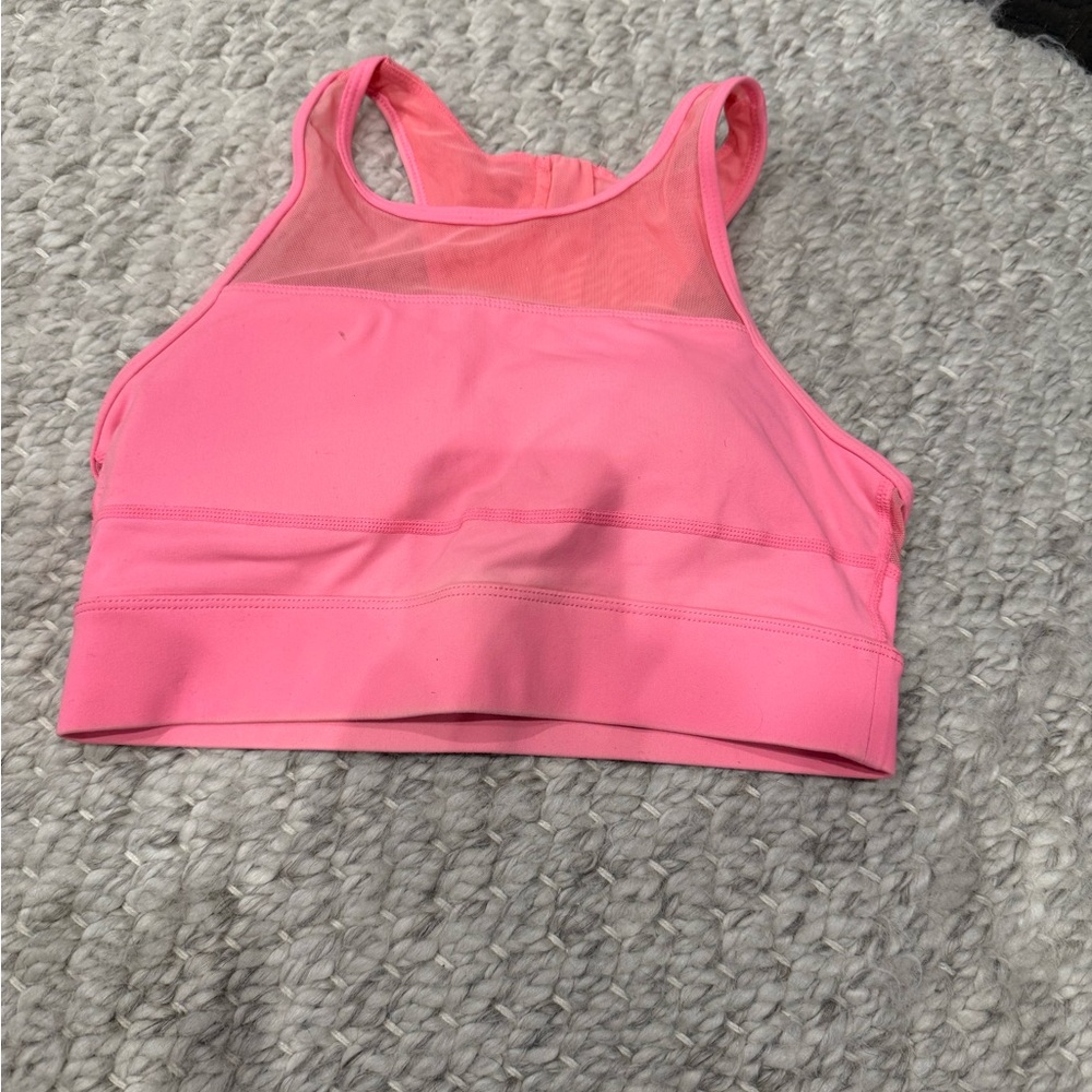 Vibrant Pink Women's Sports Bra